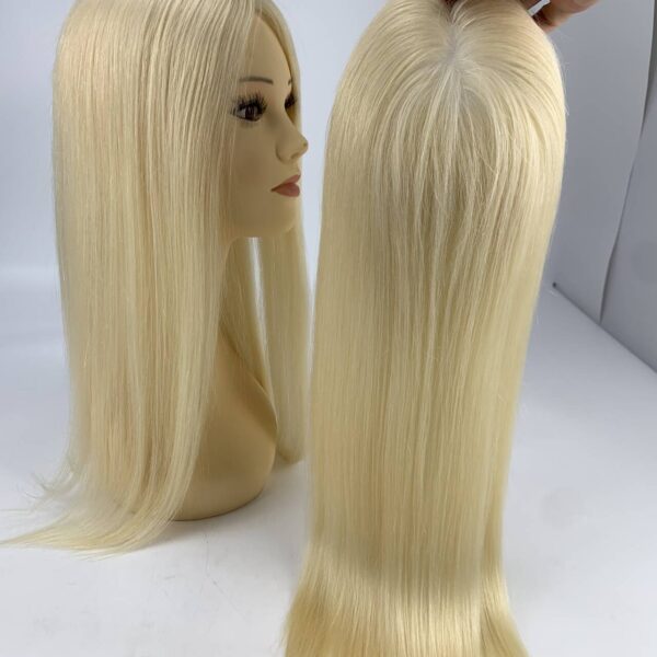 5.5"*6" | #613 Swiss Lace Virgin | Human Hair Topper