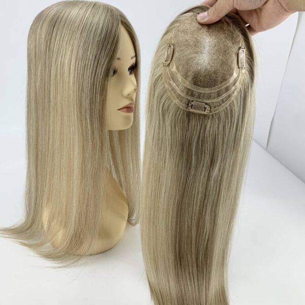 5.5"*6" | #FA Swiss Lace Virgin | Human Hair Topper