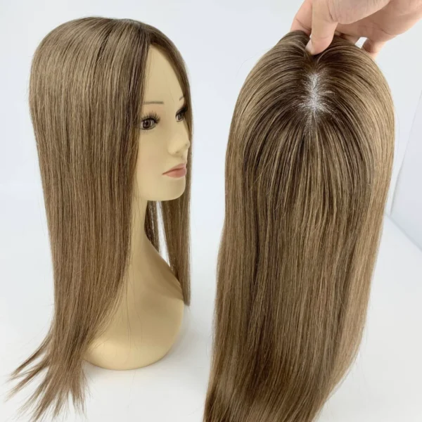 5.5"*6" | #RDB Swiss Lace Virgin | Human Hair Topper